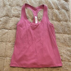 Lululemon Athletica Mauve Racerback Tank Top
